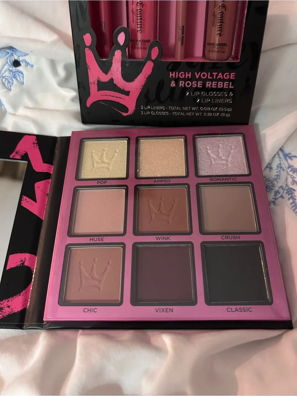 Juicy Couture Pink Eyeshadow & Lip Duo Set